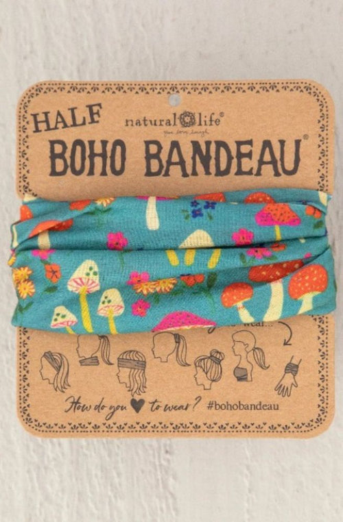 Half Boho Bandeau Mushroom Forest